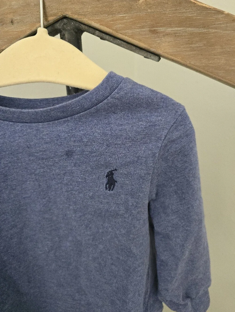 Ralph Lauren Kids Long-Sleeve Tee - Blue
